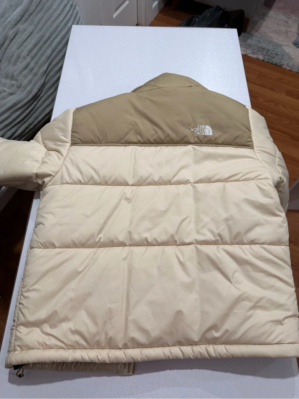 The North Face Beige & Tan Insulated Puffer Jacket